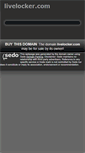 Mobile Screenshot of livelocker.com